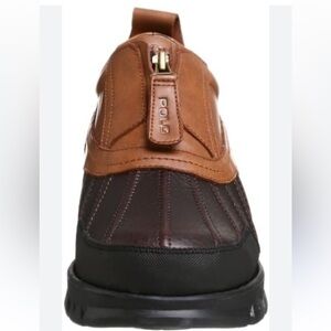 Polo by Ralph Lauren Men's Tan and Brown Leather Loafers